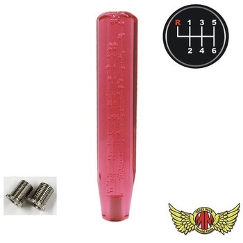 クリスタルシフトノブ 泡 250mm 変換アダプター付き MAD MAX(マッドマックス)
