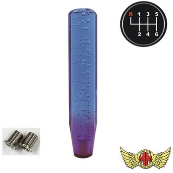 クリスタルシフトノブ 泡 250mm 変換アダプター付き MAD MAX(マッドマックス)