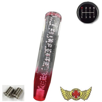 クリスタルシフトノブ 泡 250mm 変換アダプター付き MAD MAX(マッドマックス)