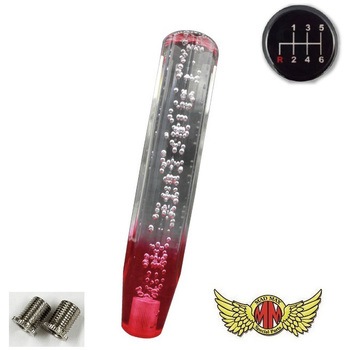 クリスタルシフトノブ 泡 250mm 変換アダプター付き MAD MAX(マッドマックス)