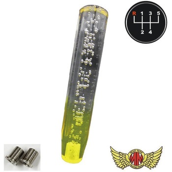 クリスタルシフトノブ 泡 250mm 変換アダプター付き MAD MAX(マッドマックス)