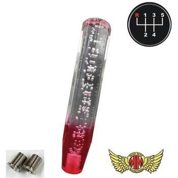 クリスタルシフトノブ 泡 250mm 変換アダプター付き MAD MAX(マッドマックス)