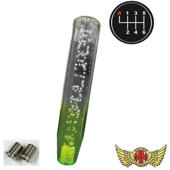 クリスタルシフトノブ 泡 250mm 変換アダプター付き MAD MAX(マッドマックス)