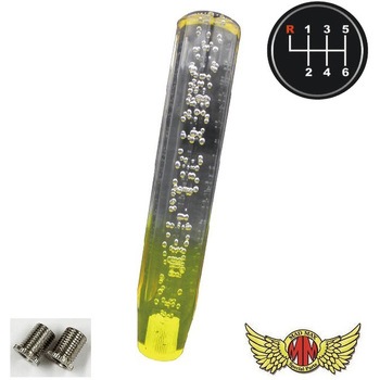 クリスタルシフトノブ 泡 250mm 変換アダプター付き MAD MAX(マッドマックス)