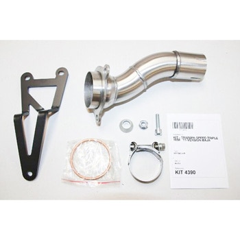 IXIL(イクシル) TRIUMPH ST1050 SPEED TRIPLE '11-'13 LOW MOUNT VTI オーバル チタン スリップオン マフラー MAD MAX(マッドマックス)