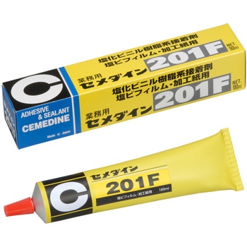 軟質塩ビ用接着剤 201F(軟質塩ビ同士) セメダイン