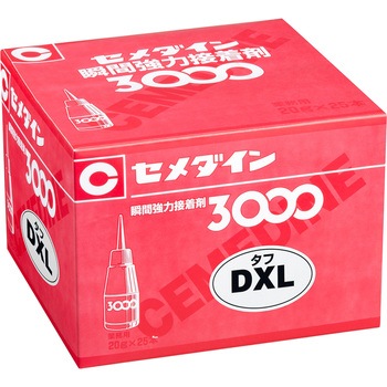 瞬間接着剤 3000DXL(耐剥離・耐衝撃・中粘度) セメダイン