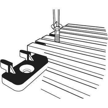 バイナグリップ用フロアーフック - プラステックス