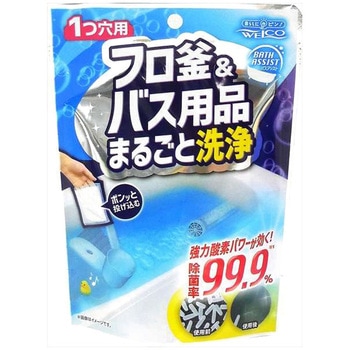 風呂釜&バス用品まとめて洗浄バスアシスト ウエ・ルコ