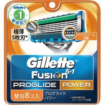 Gillette ジレット プログライドパワー 替刃 ５枚入り×５