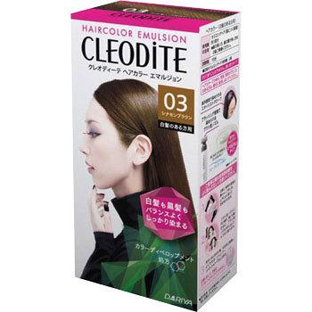 クレオディーテ ヘアカラーエマルジョン 白髪のある方用 女性用 シナモンブラウン 色番