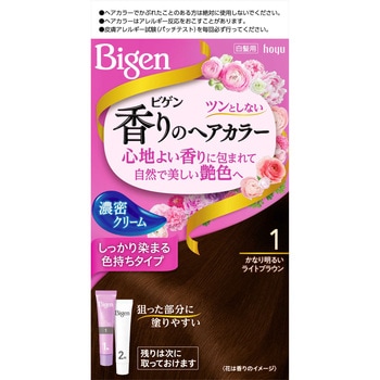 ビゲン 香りのヘアカラー クリーム ホーユー