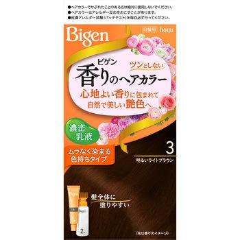 ビゲン 香りのヘアカラー 乳液 ホーユー