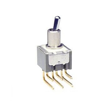 Toggle SW DPDT 0.4VA max NKKスイッチズ(日本開閉器)