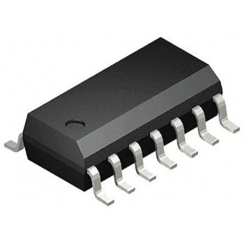 Toshiba 74HCシリーズ インバータ 5.2mA 表面実装， 14-Pin SOIC 東芝