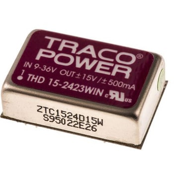 TRACOPOWER 絶縁DC-DCコンバータ THD 15WIN TRACO POWER