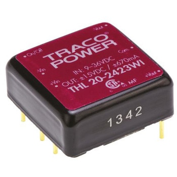 TRACOPOWER 絶縁DC-DCコンバータ THL 20WI TRACO POWER