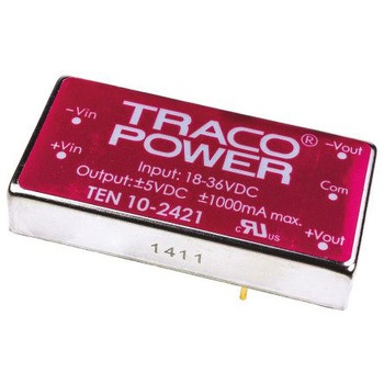 TEN 10-2421 TRACOPOWER �≏DC-DC�R���o�[�^ TEN 10 TRACO POWER �}1A �o�͓d��(V):�}5dc DC24V  1�Z�b�g(10��) 48758825