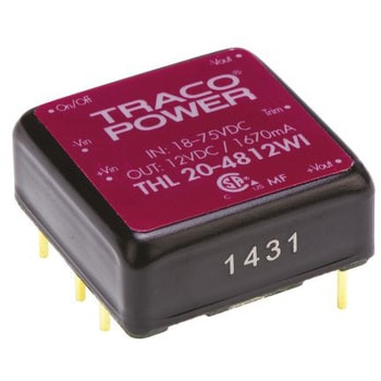 TRACOPOWER 絶縁DC-DCコンバータ 20WI 2021高い素材 THL 【SALE／98%OFF】