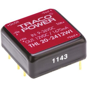 TRACOPOWER 絶縁DC-DCコンバータ TEN 40N TRACO POWER