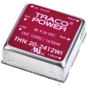 TRACOPOWER 絶縁DC-DCコンバータ THN 20WI TRACO POWER