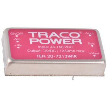 TRACOPOWER 絶縁DC-DCコンバータ TEN 20WIR TRACO POWER
