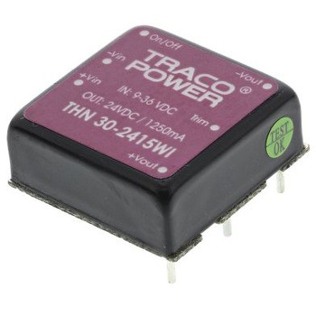 THN 30-2415WI TRACOPOWER ≏DC-DCRo[^ THN 30WI TRACO POWER 1.25A DC24V ≏d(kV):1.5dc s9.9mm 1Zbg(10) 48774234