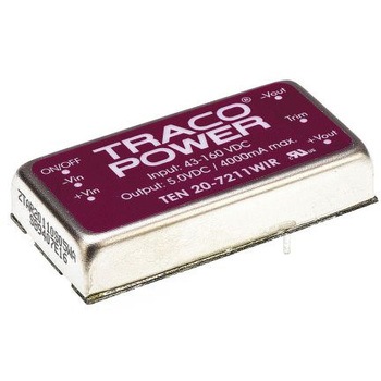 TRACOPOWER 絶縁DC-DCコンバータ TEN 20WIR TRACO POWER