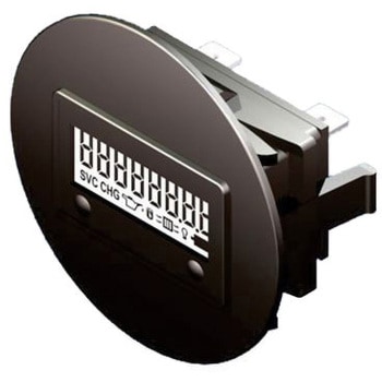 Trumeter アワーカウンタ パネル取り付け 8桁 TRUMETER