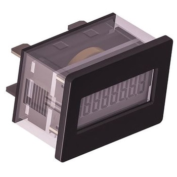 Trumeter アワーカウンタ パネル取り付け 8桁 TRUMETER
