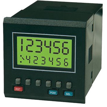 Trumeter カウンタ LCD 10kHz 6 パネル取り付け TRUMETER