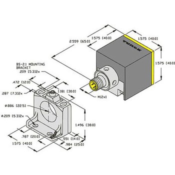 Turck 誘導型センサ ブロック形 TURCK