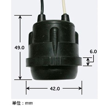 E26用ゴム防水ソケット 1個 ミツバ電陶 【通販モノタロウ】