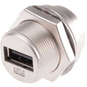 USBコネクタ (タイプA)， USB2.0， メス RS PRO， ポート数:1 RS PRO