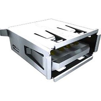 USBコネクタ (タイプA)， USB2.0， メス Samtec， ポート数:1 SAMTEC