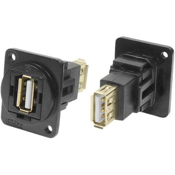 USBコネクタ (タイプA)， USB2.0， メス、オス RS PRO， ポート数:2 RS PRO