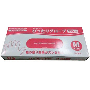 20箱 帝人フロンティア ぴったりグローブ不透明 M 100枚入 使い捨て手袋 PE-02B-M ぴったりグローブ 帝人フロンティア(NI帝人) 外エンボス 低