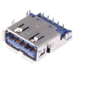 USBコネクタ (タイプA)， USB3.0， メス Wurth Elektronik WURTH ELEKTRONIK