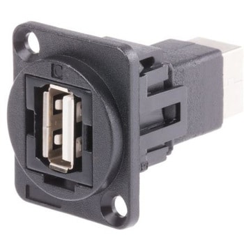 898-7602 USBコネクタ, USB2.0, メス RS PRO, ポート数:1 RS 898-7602 USBコネクタ, USB2.0, メス RS PRO, ポート数:1 RS