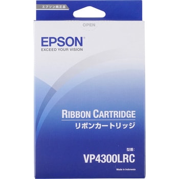 VP4300LRC リボンカートリッジ(純正) 純正インクリボン エプソン VP4300LRC 1本 EPSON 【通販モノタロウ】