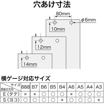 2穴パンチ オープン工業