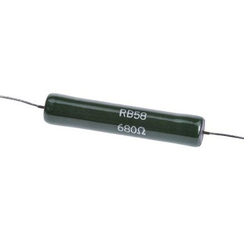 Vishay 巻線抵抗器 RWM 8x45シリーズ VISHAY