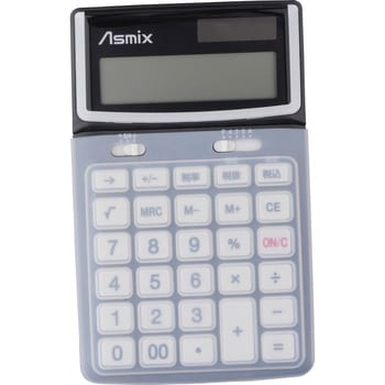 ボタンカバーつきカラー電卓 Asmix(アスカ) 一般電卓 【通販モノタロウ】