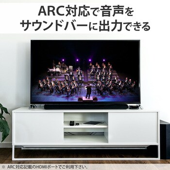 HDMIケーブル 2K4K対応 ハイスピード イーサネット対応 RoHS ブラック エレコム