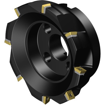 90°肩削り正面カッター CoroMill(R) 490-14切れ刃 アーバ取付(ミリタイプ) サンドビック