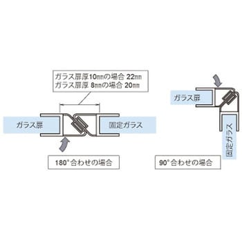 ガラス用エッジシール(マグネットタイプ) ジョー・プリンス竹下 【通販