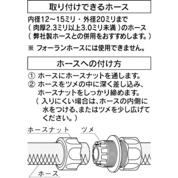 Hホース中間継手 TOYOX(トヨックス)