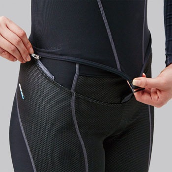 WT6500-3DNP ウィンドブレーク クイック ビブ タイツ 1着 Pearl Izumi