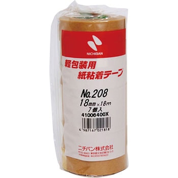紙粘着テープ(一般軽包装用)No.208 ニチバン