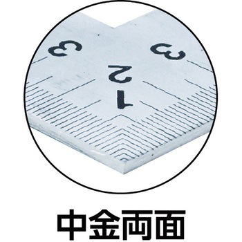 曲尺シルバー TRUSCO